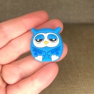 Sleepy Owl Croc Accessory